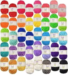 Explore Customer Insights on 40-Color Yarn Set