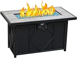 Easy to Assemble Fire Table with Good Heat Output