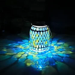 Illuminate Your Space: Solar Mosaic Glass Lights Report