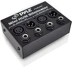 Pyle 1:1 600 Ohm Stereo Isolator: Effective Solution for Audio Issues and Ground Loop Problems
