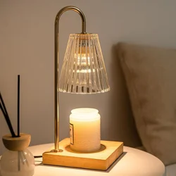 Stylish and Effective Candle Warmer with Timer and Adjustable Brightness