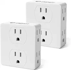 Compact and Versatile Multi-Plug Outlet Splitters
