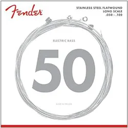 Fender 9050 Stainless Steel Flatwound Bass Strings