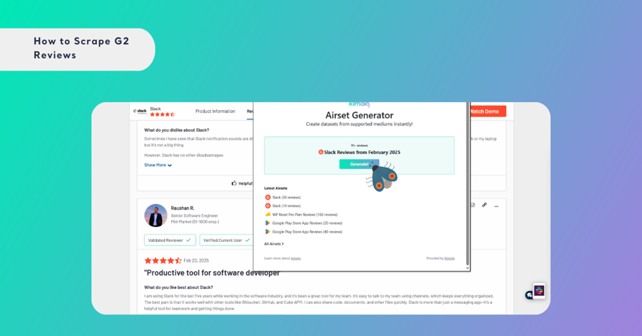 Start Scraping Data
